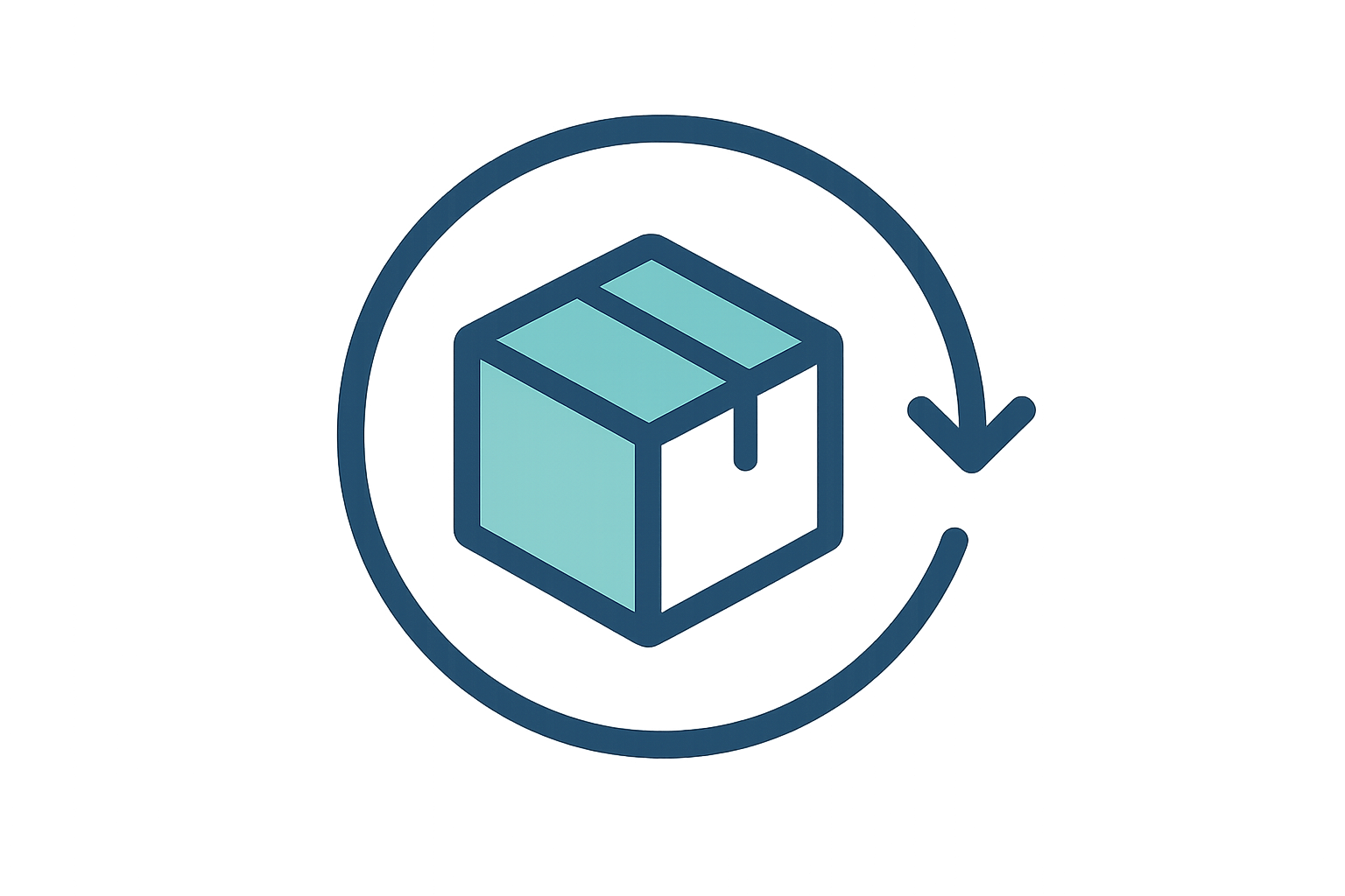 Hassle-free Returns Icon transparent background