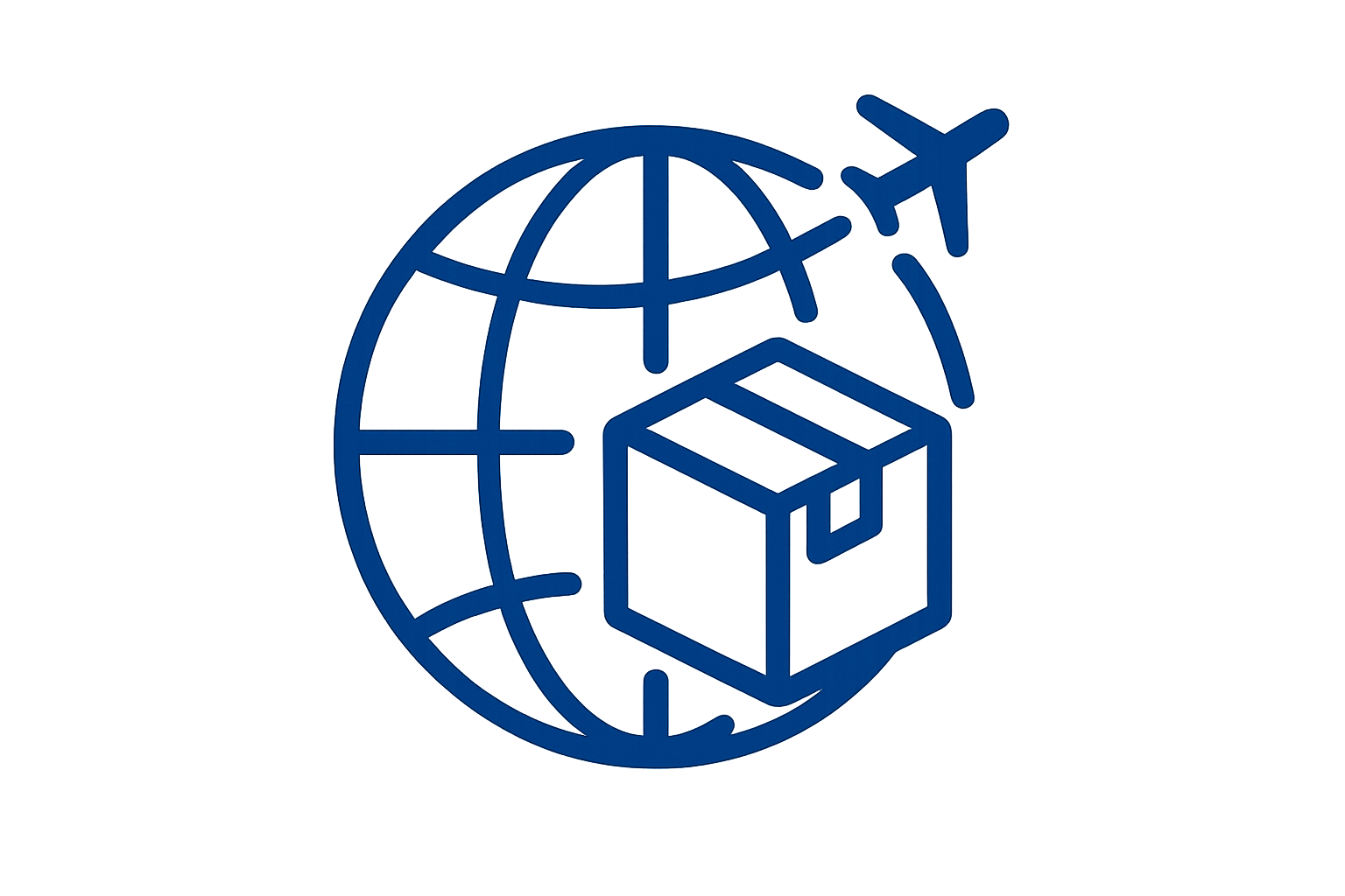 Worldwide shipping icon